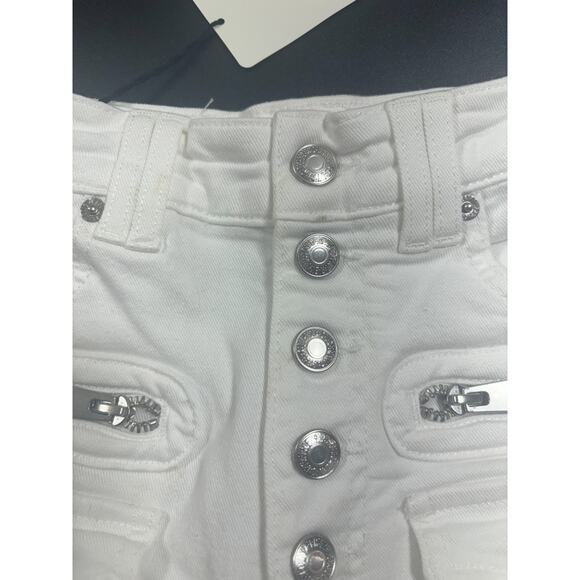 Zadig & Voltaire NWT Eyes Denim Show Jeans in Judo Size 24-small, faded spots - Picture 6 of 10